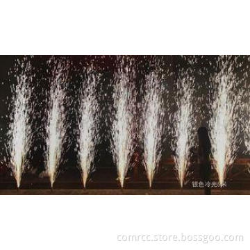 Cold Flame Indoor stage Wedding Cake Fireworks party decora